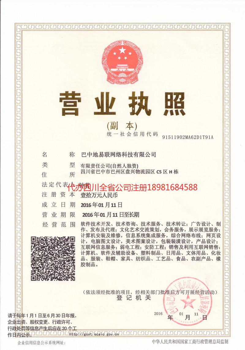 肥城肥城地易联网络科技有限公司